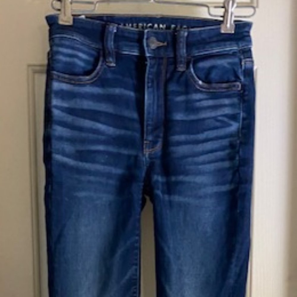 American Eagle Jeans 00 Distressed Skinny